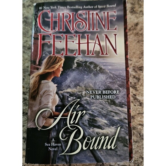 Air Bound by Feehan, Christine paperback romance paranormal suspense book - Picture 1 of 5